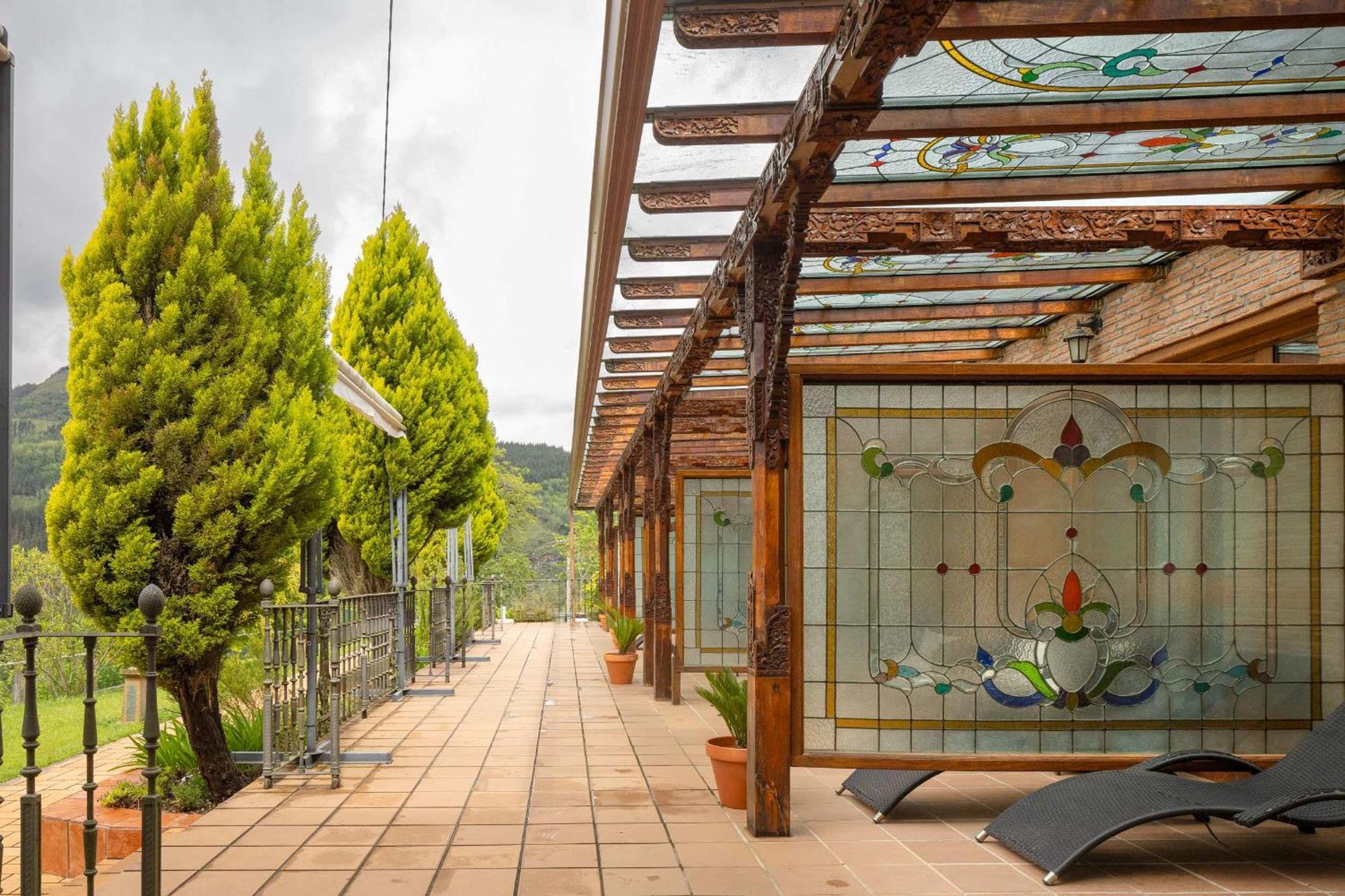 Hotel & Spa Etxegana Zeanuri ภายนอก รูปภาพ