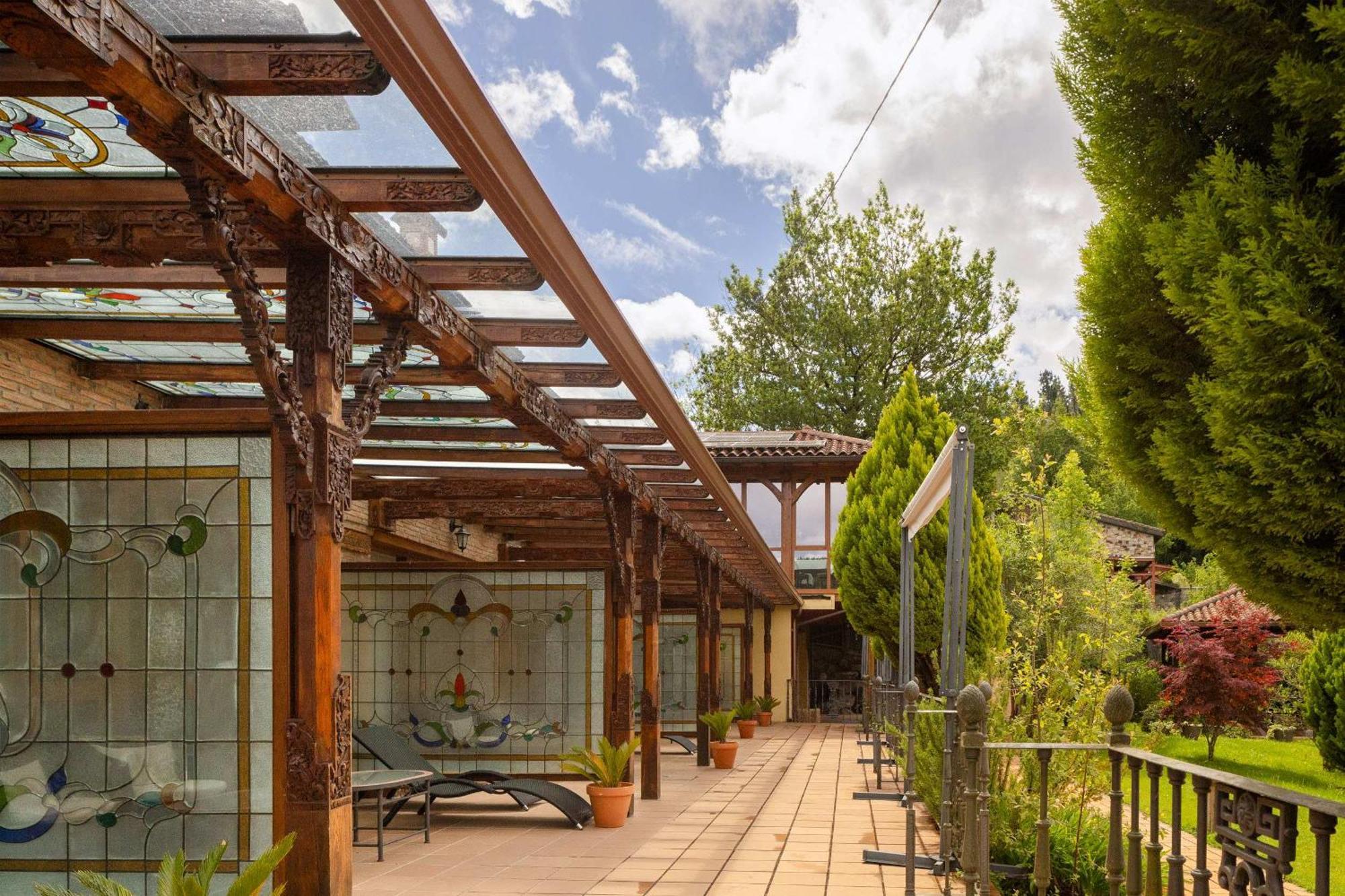Hotel & Spa Etxegana Zeanuri ภายนอก รูปภาพ