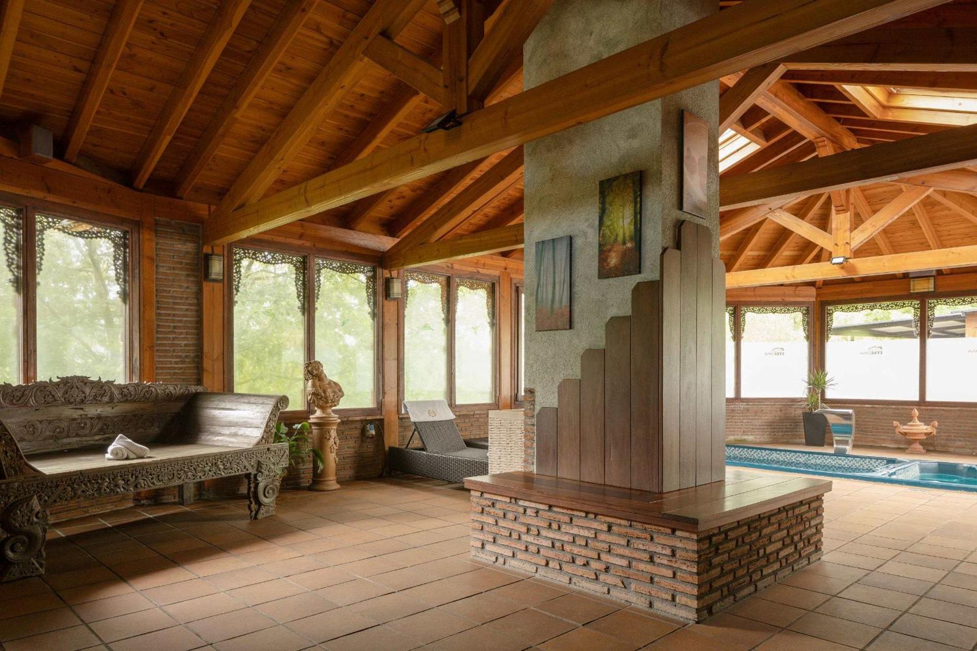 Hotel & Spa Etxegana Zeanuri ภายนอก รูปภาพ